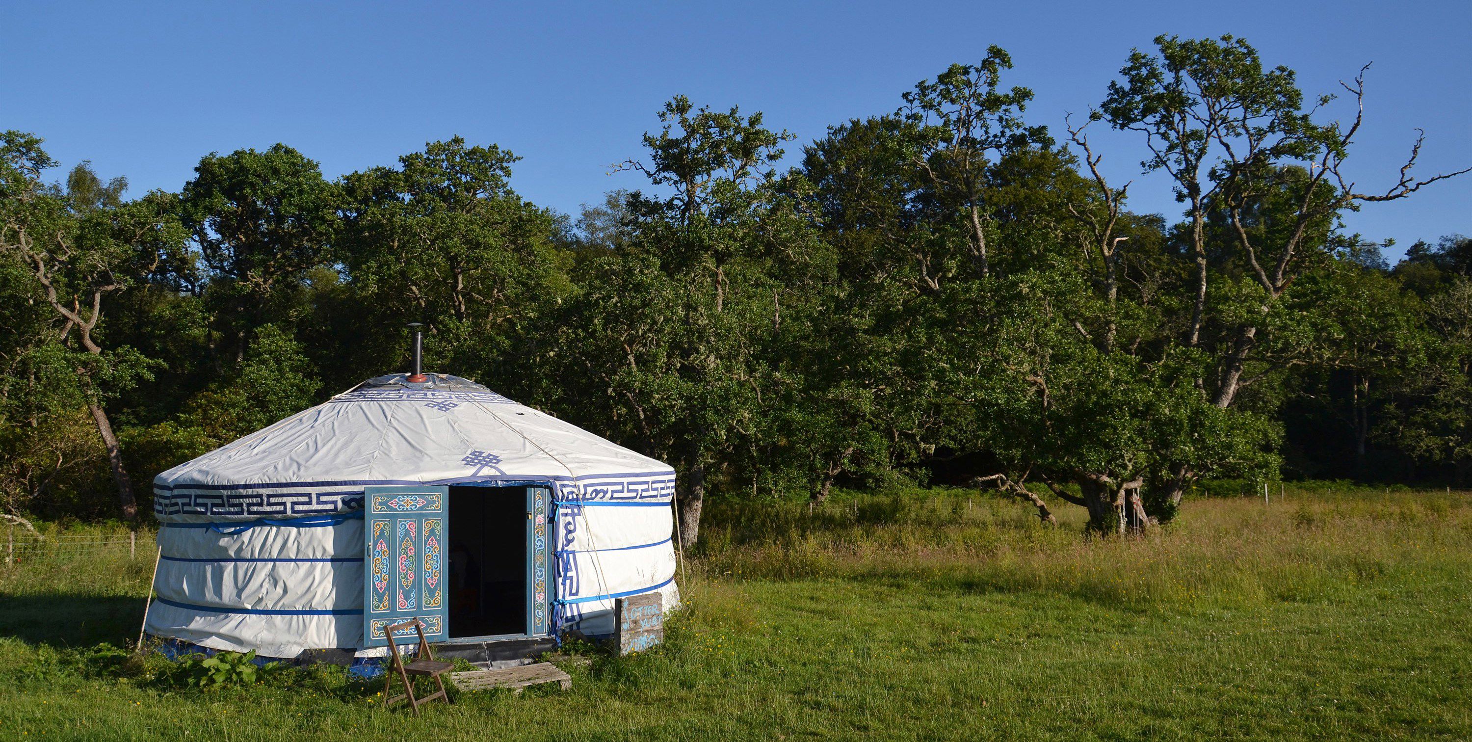 Yurt camping clearance yorkshire