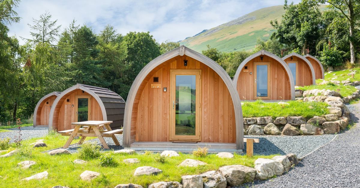 50+ top dog friendly camping pods in the Lake District