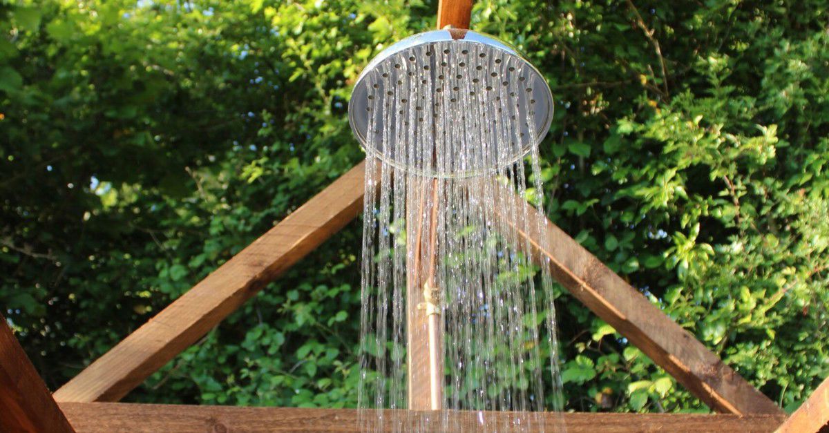 Campsites with showers