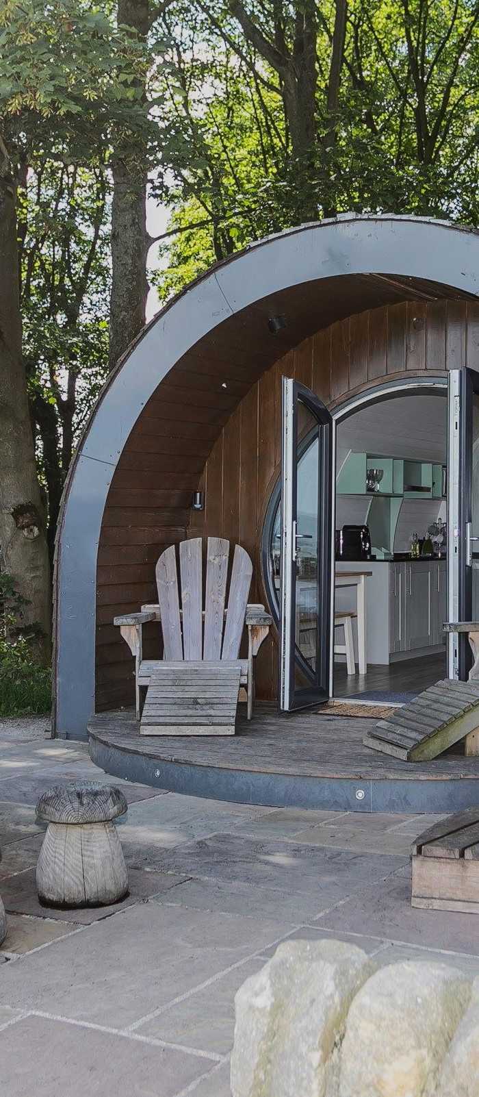 20+ camping and glamping pods with hot tubs in North Yorkshire