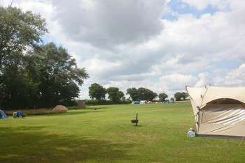 The Old Vicarage Campsite in Norwich, Norfolk