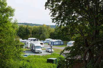 Broadway Caravan Club Site in Broadway 
