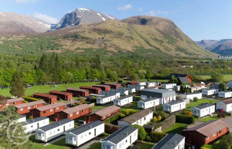 Ben Nevis Holiday Park in Fort William, Highlands