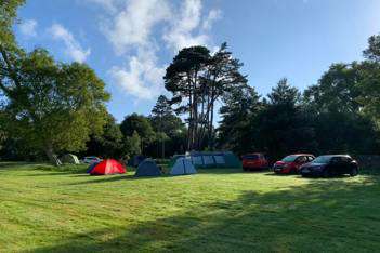 River Wye Campsite in Glasbury-on-Wye, Powys