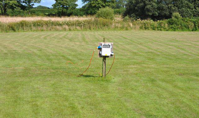 tent campsites with electric hook up