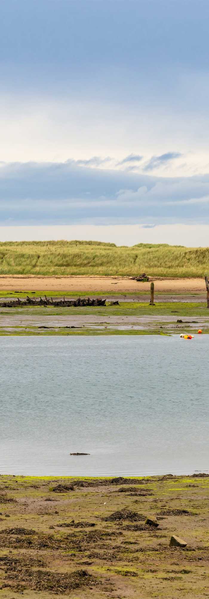 Caravan parks in Amble, Northumberland