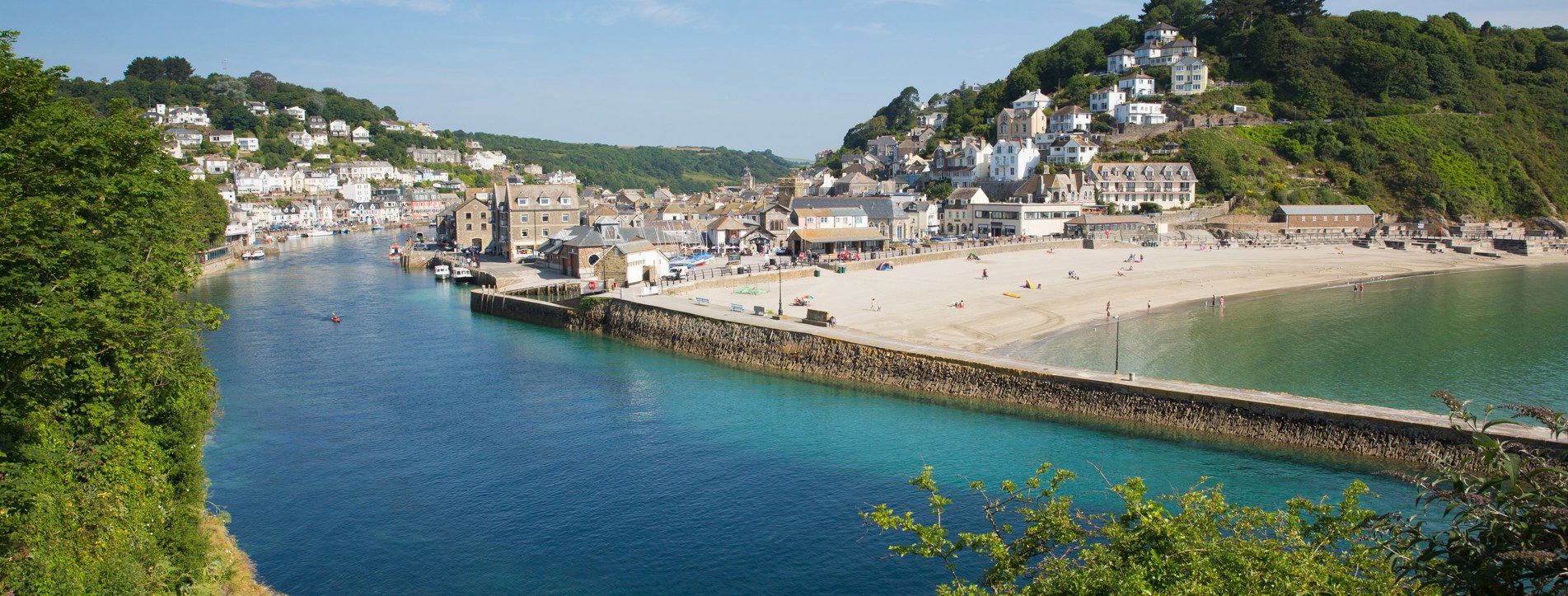 Looe caravan parks the top caravan sites in Looe, Cornwall